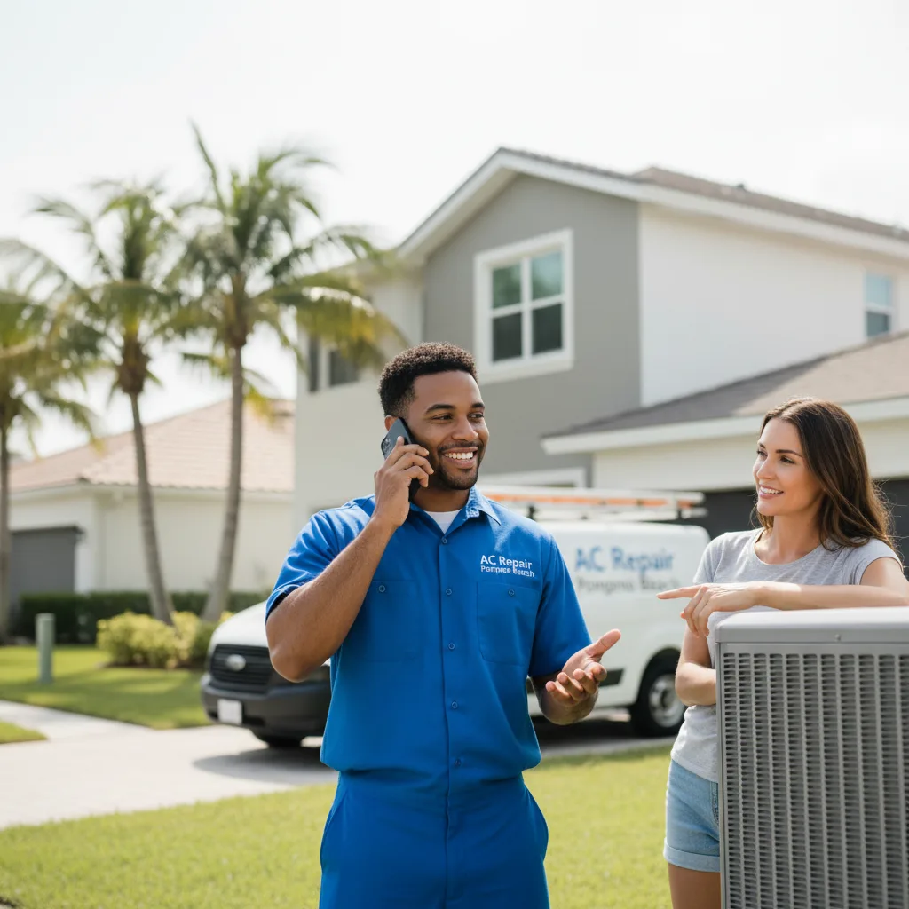 AC Repair Pompano Beach customer support in Los Ranchos De Albuquerque
